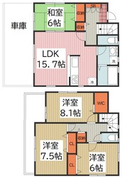 マイホームネクスト八潮市古新田1の物件間取画像